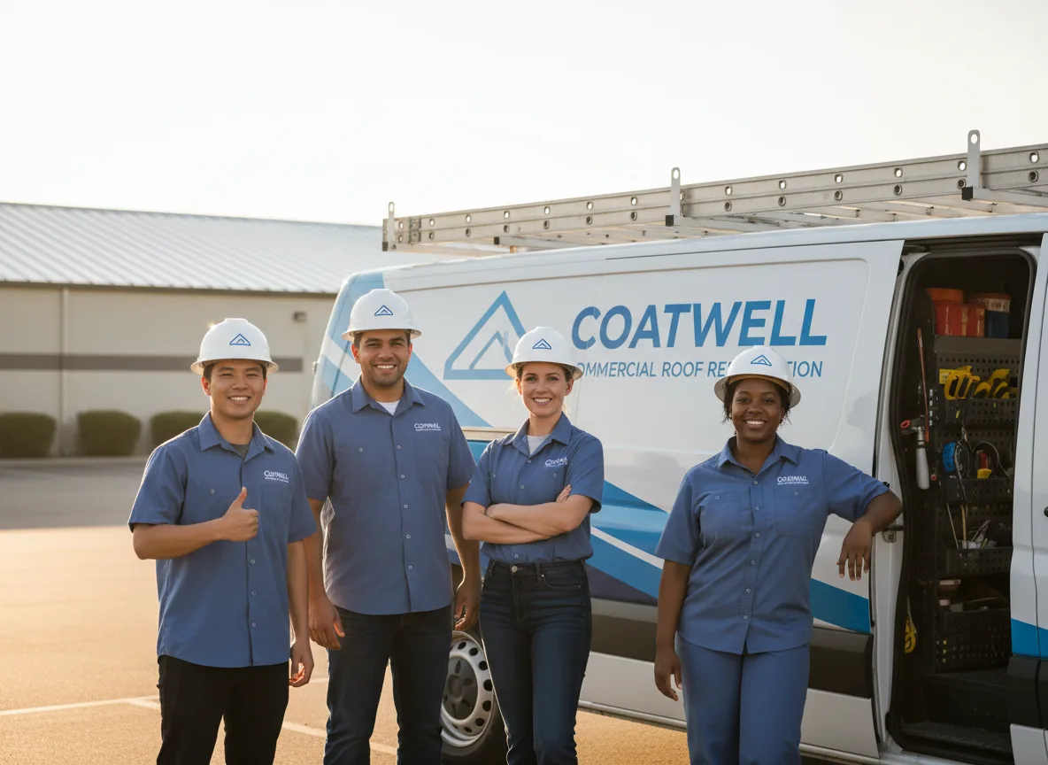Commercial roof coating company in Bellport, NY